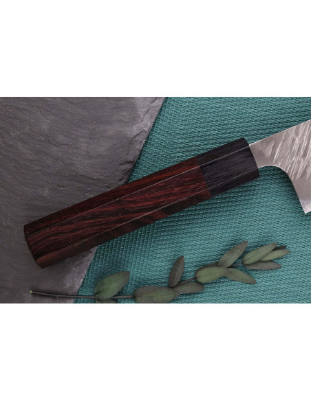 Yu Kurosaki Fujin 16,5cm SG2 handmade Japanese santoku knife
