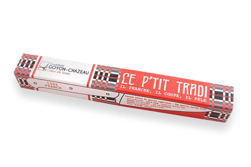 Goyon-Chazeau Le p'tit tradi 10cm paring knife with grenadilla handle