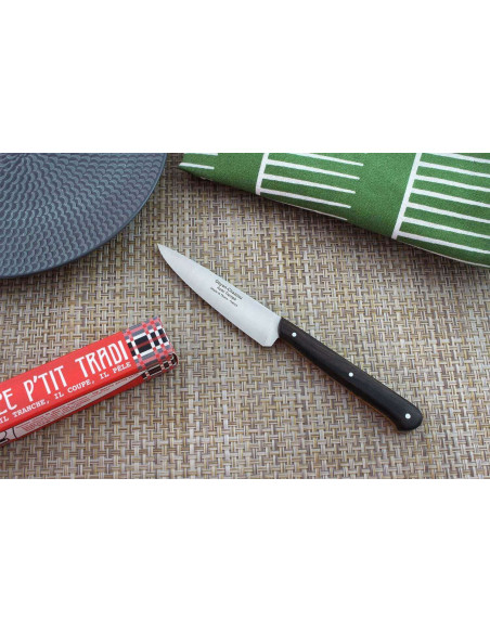 Goyon-Chazeau Le p'tit tradi 10 cm skalkniv med grenadillhandtag