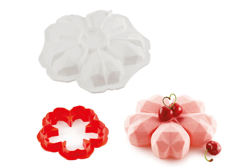 3D Silikomart mögel Sakura Origami
