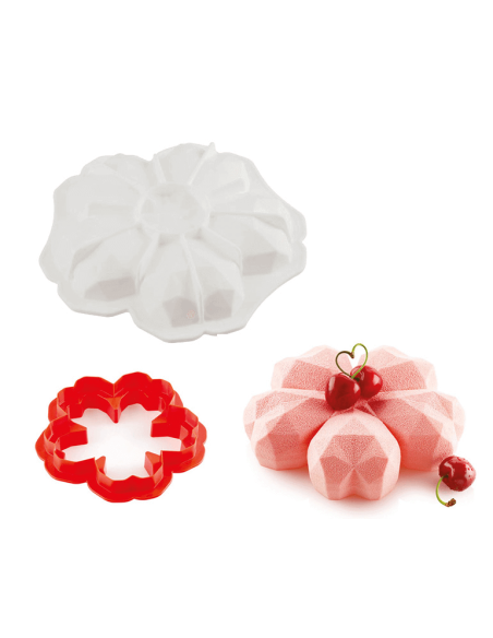 3D Silikomart mögel Sakura Origami