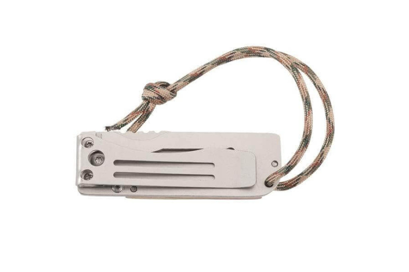 578208 7,5cm Herbertz vouwmes roestvrij staal/zebra + clip