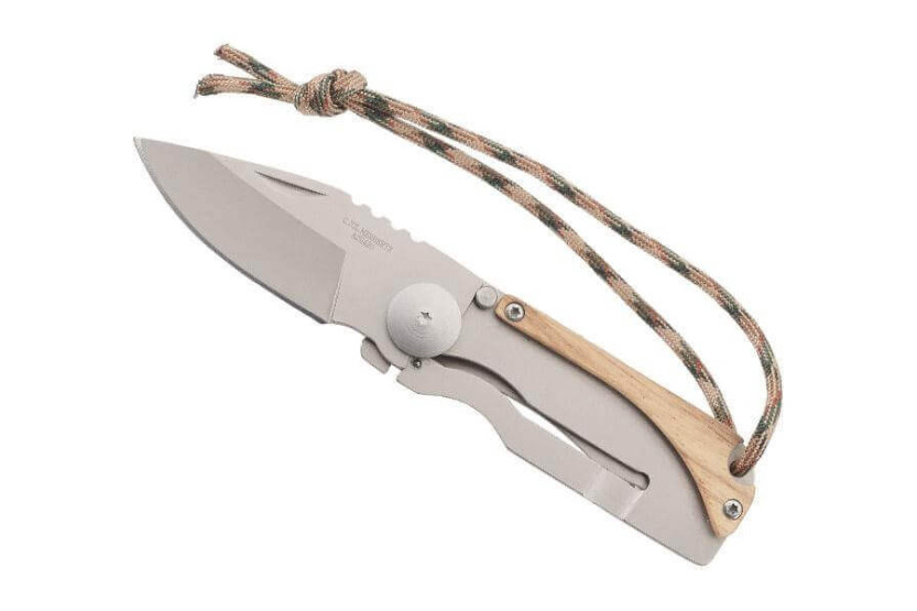 578208 7,5cm Herbertz vouwmes roestvrij staal/zebra + clip