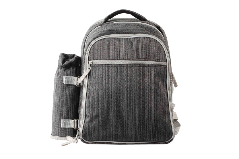 Mochila isotérmica Be Nomad piquenique 4 pessoas com xadrez