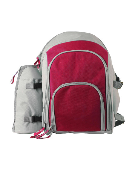 Mochila picnic isotérmica Be Nomad roja 4 personas