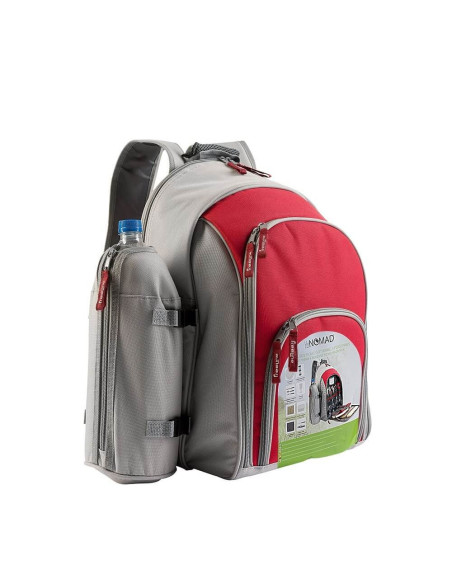 Mochila de piquenique isotérmica Be Nomad vermelho 4 pessoas