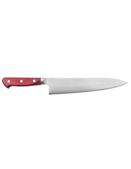 Cuchillo de cocinero tradicional japonés Takamura SGR 21cm acero SPG2