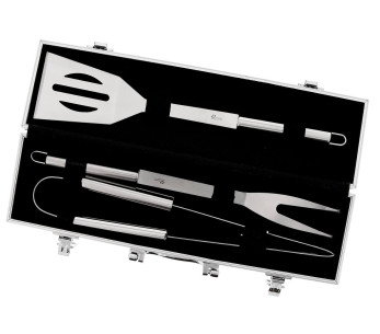 Pradel Excellence spesialgrillkoffert 3 redskaper