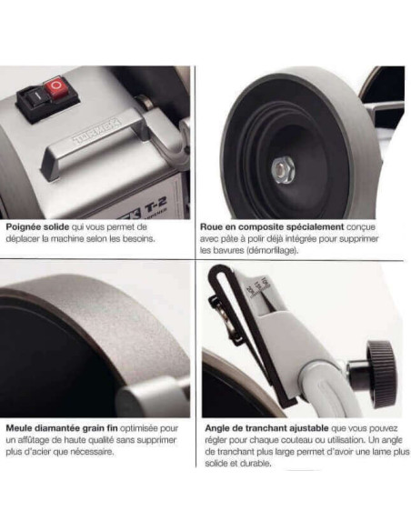 TORMEK T-2 elektrische diamantslijpmachine - Geluiddemper