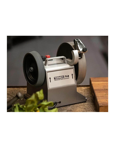 Elektrische Schleifmaschine TORMEK T-2 Diamantschleifscheibe - Leise