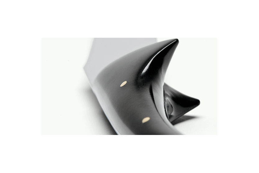 Käsemesser Jojo Long Legs Forge von LAGUIOLE schwarzes Design P. STARCK