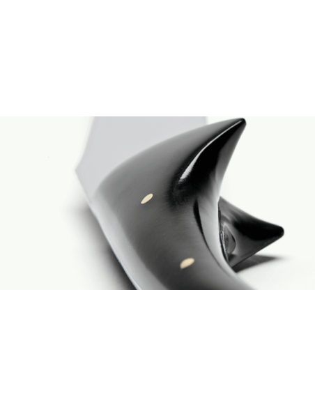 Jojo Long Legs Forge ostekniv af LAGUIOLE sort design P. STARCK