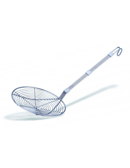 Araña de cocina gigante de acero inoxidable , diámetro 28 cm