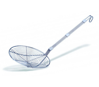 Riesige Küchenspinne komplett aus Edelstahl Durchmesser 24cm