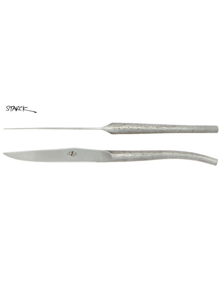 Prestige æske med 6 Forge de LAGUIOLE bordknive design P. STARCK