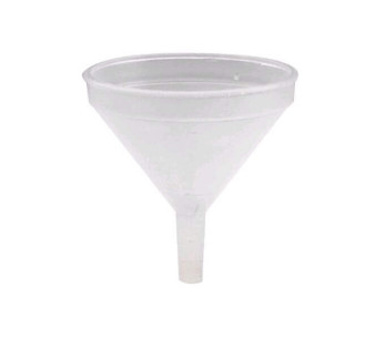 Witte polymeer trechter diameter 14cm