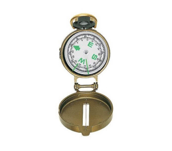 HERBERTZ Scout metal case compass with viewfinder