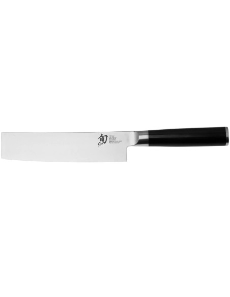 KAI Shun Pro Sho 16,5cm japanilainen Usuba-veitsi, epäsymmetrinen leikkaava reuna