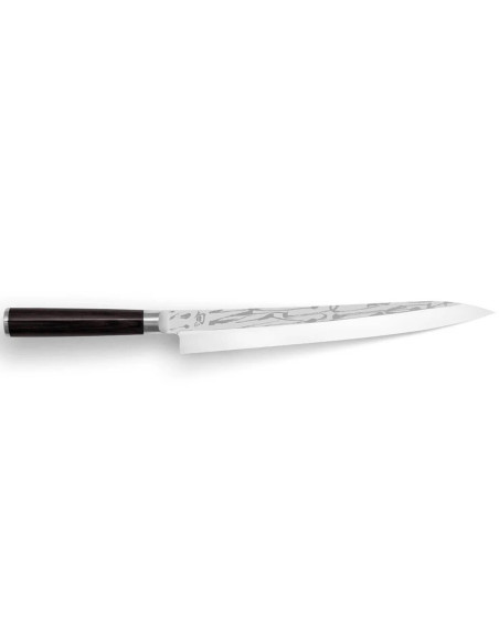 KAI Shun Pro Sho 27cm Japanese Yanagiba knife with asymmetrical cutting edge