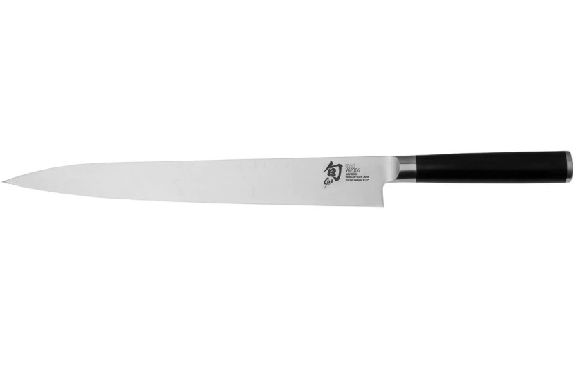 KAI Shun Pro Sho 27cm Japanese Yanagiba knife with asymmetrical cutting edge
