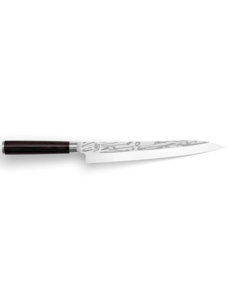 KAI Shun Pro Sho 24 cm japansk yanagibakniv, asymmetrisk skær