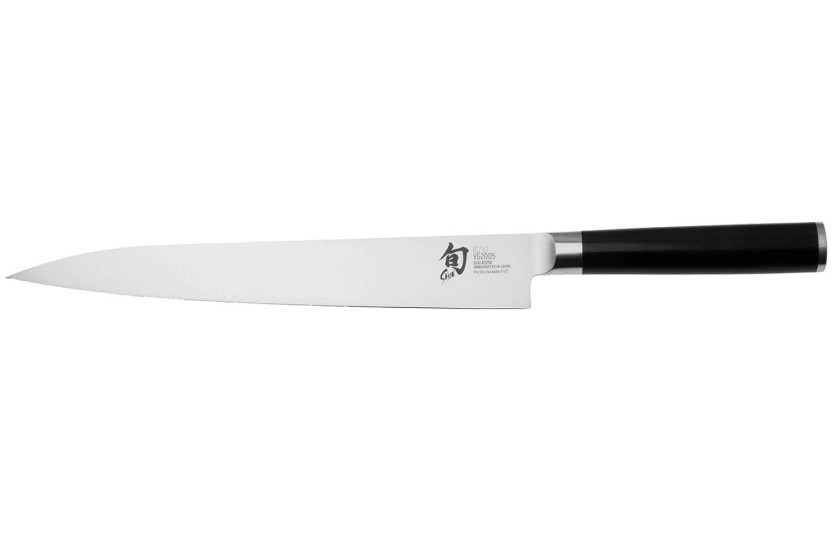 KAI Shun Pro Sho 24 cm japansk yanagibakniv, asymmetrisk skær