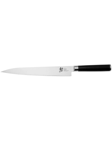 Faca japonesa Yanagiba KAI Shun Pro Sho 24cm, fio de corte assimétrico