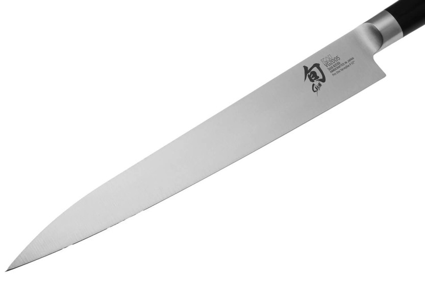Faca japonesa Yanagiba KAI Shun Pro Sho 24cm, fio de corte assimétrico