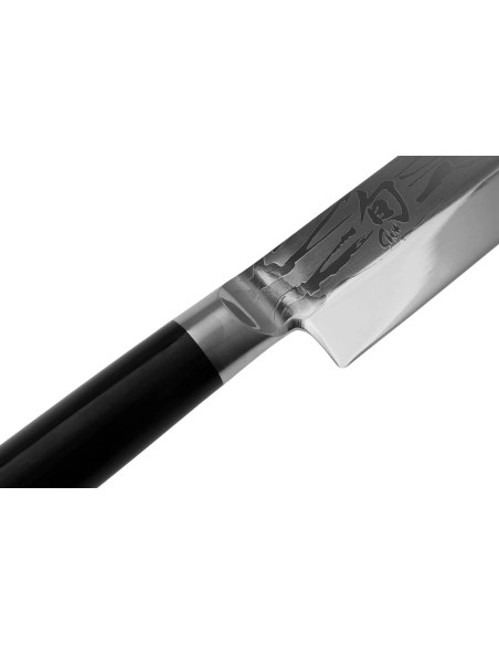 Faca japonesa Yanagiba KAI Shun Pro Sho 24cm, fio de corte assimétrico