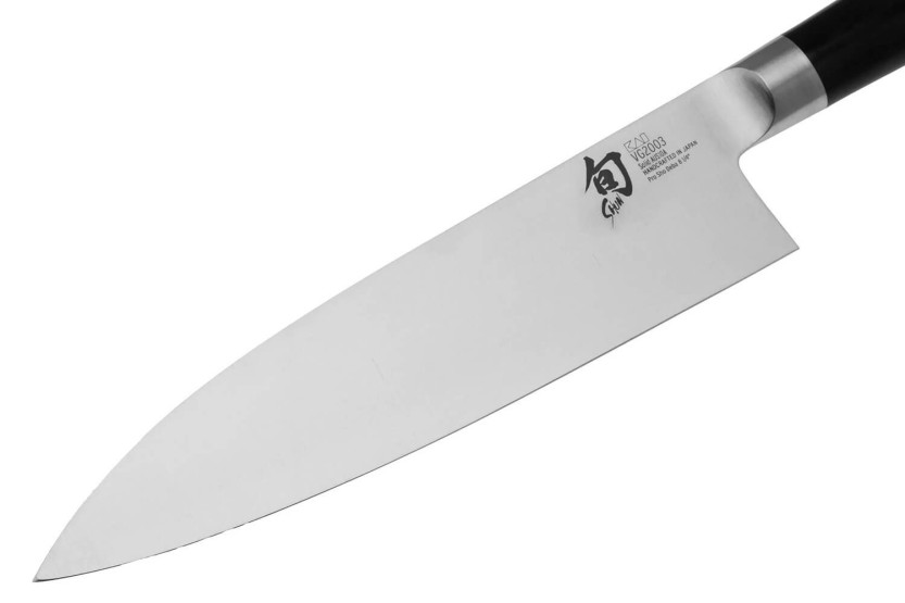 Faca Deba Japonesa KAI Shun Pro Sho 21cm com fio de corte assimétrico