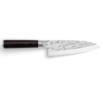 KAI Shun Pro Sho 16,5 cm Deba japansk kniv, asymmetrisk skær