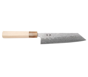 17 cm Yuzo Haruto Damasco giapponese coltello bunka fatto a mano