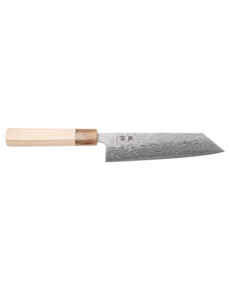 Yuzo Haruto Damascus 17cm Japanese handmade bunka knife