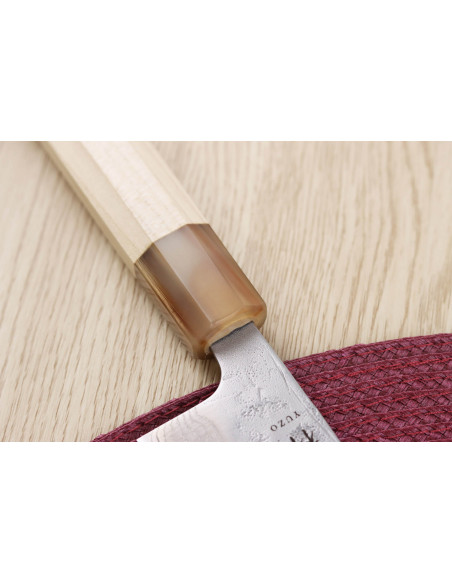 17cm Yuzo Haruto Damascus japanilainen käsintehty bunka veitsi