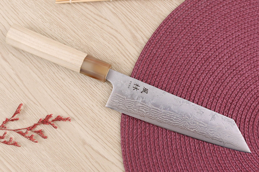 17cm Yuzo Haruto Damascus japanilainen käsintehty bunka veitsi