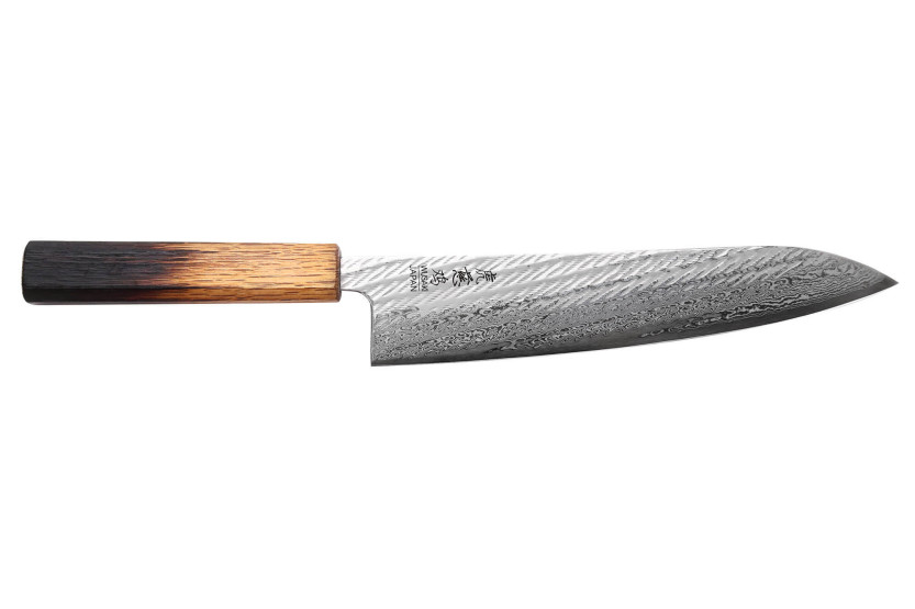 21cm Wusaki Nawame AUS10 damascus japanese chef knife