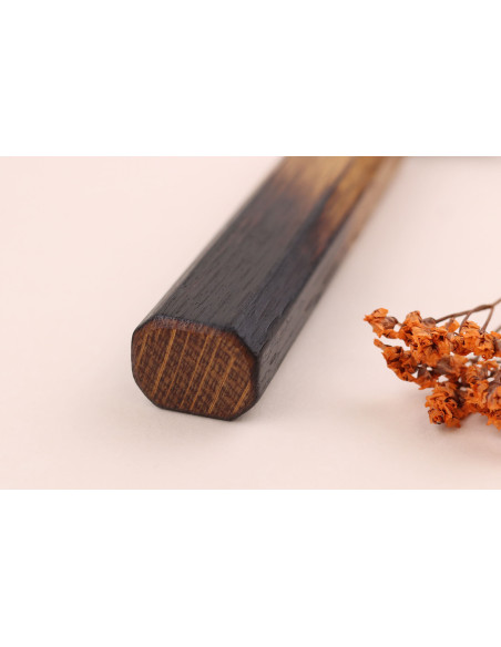 Faca de chefe Wusaki Nawame AUS10 damas de 21 cm, feita à mão no Japão