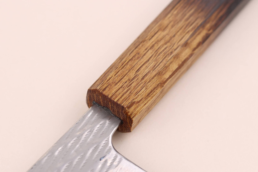 Faca de chef Wusaki Nawame AUS10 damas de 21 cm, feita à mão no Japão