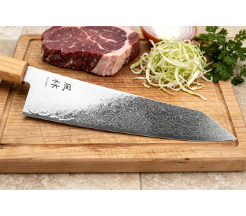 Yuzo Ryuho 24cm Japansk kiritsuke gyuto kniv SG2 Damaskus 2