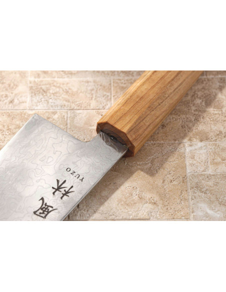 Kiritsuke gyuto Messer 24cm japanisch Yuzo Ryuho Damast SG2