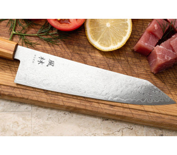 21cm kiritsuke gyuto cuchillo japonés Yuzo Ryuho Damasco SG2 2