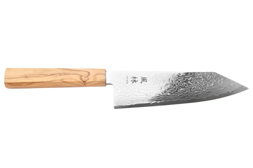 18cm Yuzo Ryuho SG2 Damascus japanese bunka knife