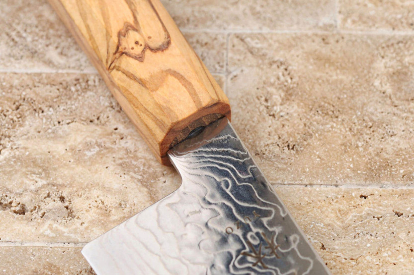 18cm Yuzo Ryuho SG2 Damaskus japansk bunkakniv