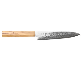 Yuzo Ryuho 15cm SG2 Damasco cuchillo utilitario japonés