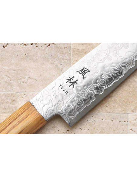 Yuzo Ryuho 15cm SG2 Damasco cuchillo utilitario japonés