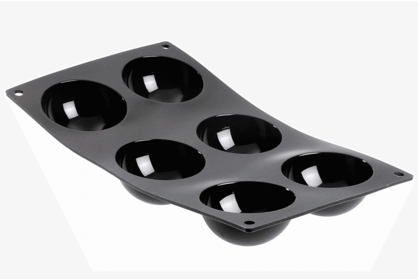De Buyer Moul'flex - Silikonform 6 Halbkugeln