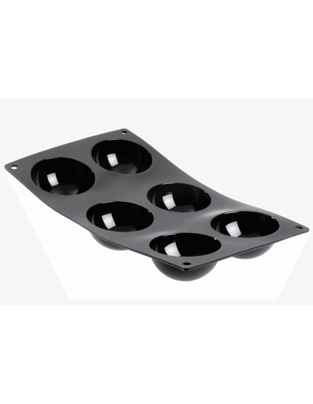 De Buyer Moul'flex - Stampo in silicone 6 semisfere