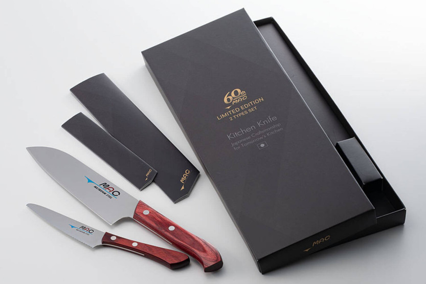 Set om 2 japanska knivar MAC 60th anniversary - Limited Edition