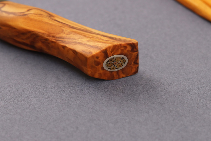 Cuchillo de cocinero 20,5cm Cuchillos Ryda A-73 Legacy Damasco y mango de madera de olivo