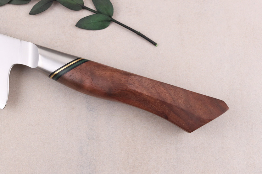 Coltelli Ryda A-30 San Maï 18 cm coltello santoku con manico in noce